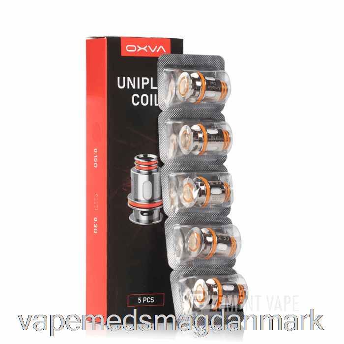 Vape Væske Oxva Uniplus Erstatningsspoler 0,15ohm Uniplus Spoler